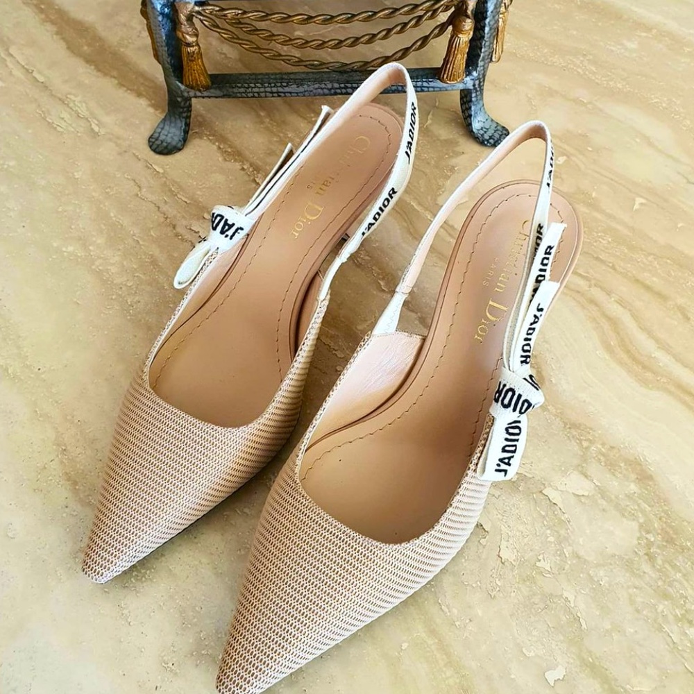Dior slingback heels
